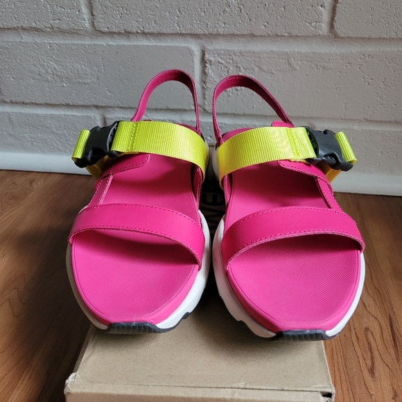SOREL Kinetic Impact Sling Sandals Cactus Pink 8, New Without Box - Picture 5 of 8